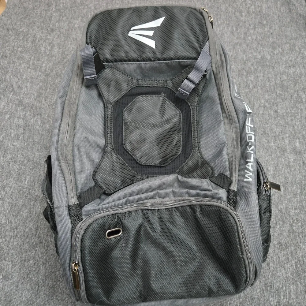 Easton‎ Walk-Off Bat Pack Backpack Unisex Large Gray Baseball Softball Gear Bag